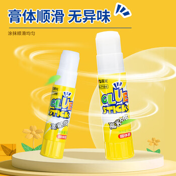 晨光（M&G）固体胶水高粘度学生财务胶棒办公文具强力无甲醛固体胶8g高粘度MG7106 3个装