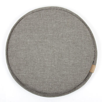 亲肤圆形坐垫藤椅垫圆凳子座垫防滑高弹海绵透气学生垫子布艺高脚凳垫