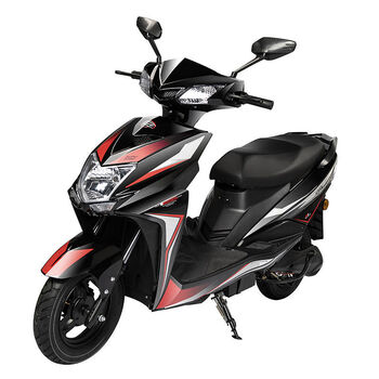 电动车72v长跑成人高速爬坡王新款大功率二轮外卖电瓶车黑分红豪华版