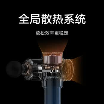 米家小米筋膜枪Pro 专业运动健身肌肉按摩仪按摩器大力度深层按摩放松肌肉送男友筋膜枪推荐