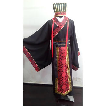 的服装汉服古装刘备曹操宰相丞相服大臣官服三国演出服大官老员外服
