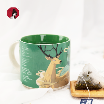 茶颜悦色杯子盲盒茶颜悦色杯子马克杯盲盒杯茶包草木杯贵胄杯知乎茶也