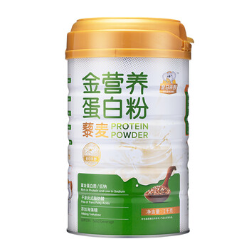 金日禾野金营养蛋白粉1000g罐装 燕麦片冲饮谷物营养早餐过年送礼营养品