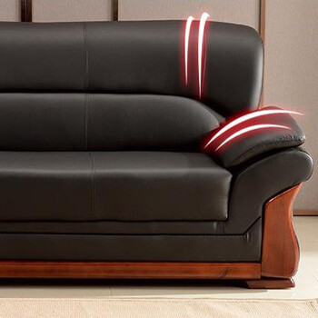 阳采 三人位沙发 办公室沙发