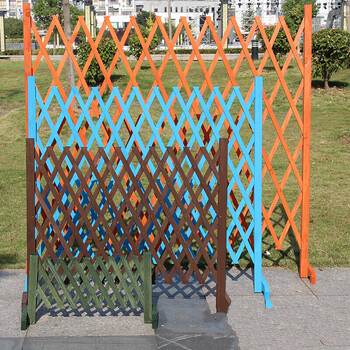 朵絮户外花园防腐木围栏栅栏花架伸缩护栏室内阳台隔断室外小篱笆格栅