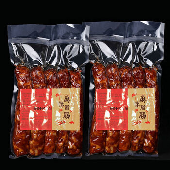 腊肠四川麻辣味独立包装批发正宗川味香肠特产烧烤干货烤肠批发川味