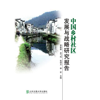 中国乡村社区发展与战略研究报告pdf/doc/txt格式电子书下载