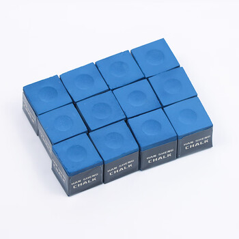 捍升台球杆巧克粉 斯诺克黑八台球杆台球用品赛级擦枪粉 油性 12枚 捍升台球杆巧克粉 斯诺克黑八台球杆台球用品赛级擦枪粉 油性 12枚