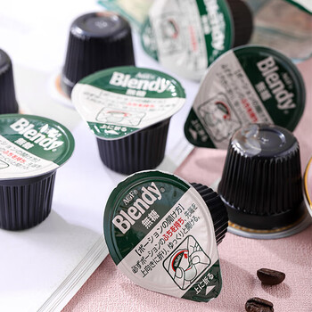 AGFBlendy【无蔗糖】咖啡浓缩液胶囊18g*6枚冷萃美式提神原装进口