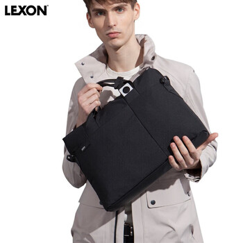 乐上（LEXON）手提电脑包单肩包14英寸商务笔记本包公文包男旅行休闲斜挎包
