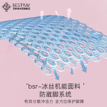 百斯锐3D女士超薄护踝护脚踝套防崴脚扭伤跑步运动腕康复保护固定护具