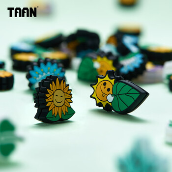 TAAN泰昂网球配件专业网球避震器减震舒适T051植物系列6个装