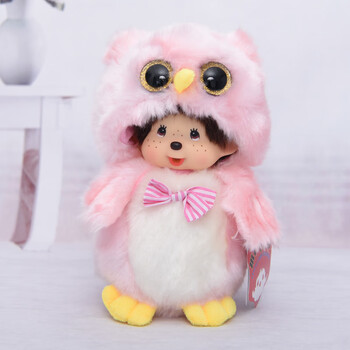 音为爱蒙奇奇公仔娃娃蒙琪琪玩偶大号毛绒玩具女孩卡通可爱蒙琪琪玩