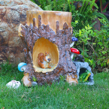 户外景观绿化园林小品装饰仿真树桩雕塑房地产摆件草坪植物摆设 大号