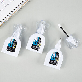 宝克（BAOKE）【热门商品】CF-5240 涂刷两用修正液 不锈钢笔头学生涂改液 18ML/瓶