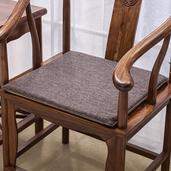 红木沙发坐垫实木夏季茶圈椅垫坐垫中式椅子坐垫四季通用乳胶定做茶