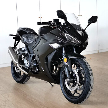 亮黑色无花 维森克400cc双缸水冷六档