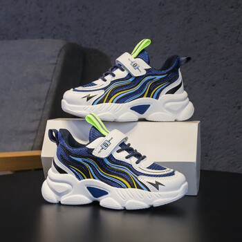 大黄蜂bigwasp儿童运动鞋男孩新款秋季男童韩版休闲跑步鞋小中小童