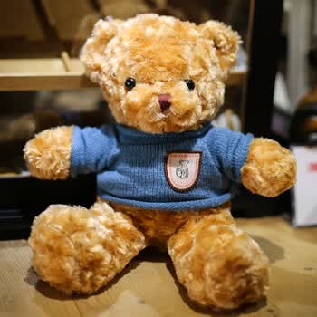 卓狮泰迪熊玩偶小熊公仔抱抱熊毛绒玩具花店夜市布娃娃情人节礼物