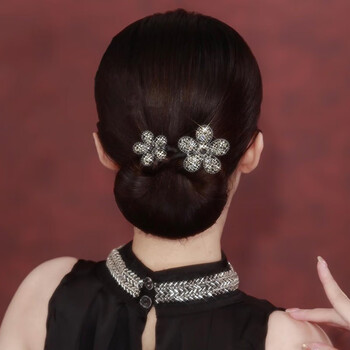 昙蓓漫铂思亚高端发饰气质懒人盘发器发夹2023新款夹子后脑勺头花盘发