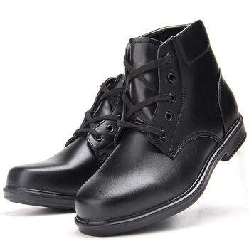 厂家直销07士兵绒皮鞋冬季防寒保暖羊毛靴配发东北牛皮新式保暖鞋 07