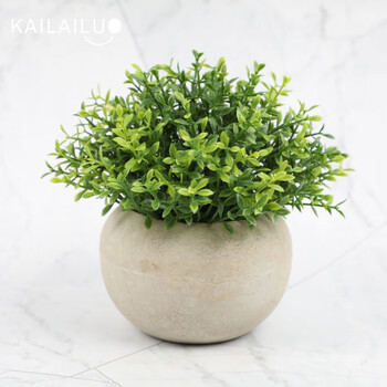 kailailuo仿真盆栽盆景植物室内客厅小摆件四季常青假绿植假花装饰