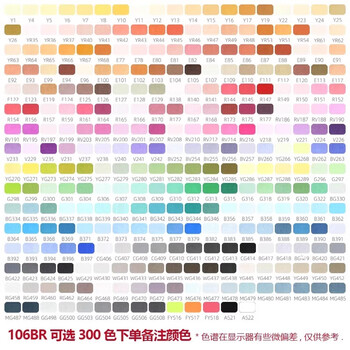 艾尔斯IERS106BR双头酒精性马克笔速写40色套装美术写生水彩笔画画笔