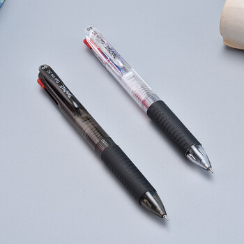 TANOSEE开学必备日本进口多色中性笔三色笔签字笔手账笔记商务彩色水笔红黑蓝0.5mm透明杆1支GEL05-3C-C TANOSEE开学必备日本进口多色中性笔三色笔签字笔手账笔记商务彩色水笔红黑蓝0.5mm透明杆1支GEL05-3C-C