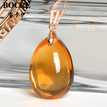 橘黄水晶- 京东