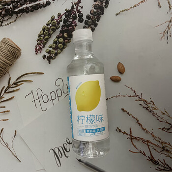 宜简苏打水360ml*15瓶整箱日向夏橘晴王葡萄原味白桃柠檬无气弱碱