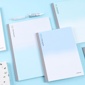 国誉(KOKUYO)学生笔记本子·全科目学习本胶装本设计本 9mm横线 B5/40张 1本 WCN-DNB54-G6