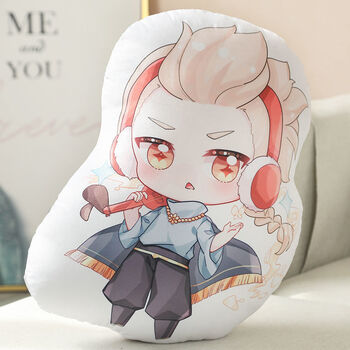 sky光遇抱枕靠垫可爱q版龙骨白鸟雨妈游戏周边cos二次元玩偶新款 龙骨