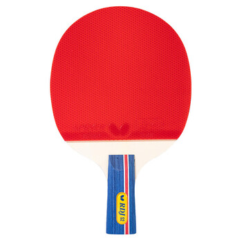 蝴蝶（BUTTERFLY）S2乒乓球拍入门单拍含拍套 直拍/短柄双面反胶