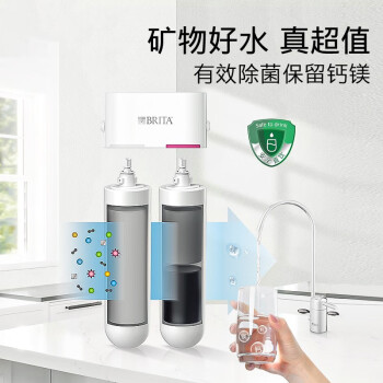 碧然德（BRITA）德国品牌 净水器家用厨房 Mypure U5超滤器 净饮一体机