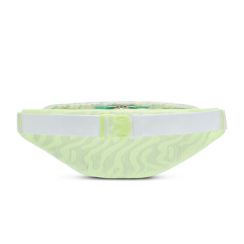 耐克（NIKE）NIKE男女腰包 单肩包斜挎包胸包休闲包FN4248-100白/绿黄均码