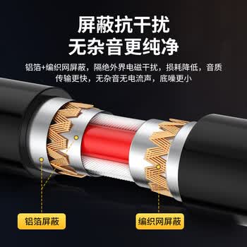 秋叶原(CHOSEAL)发烧级双莲花头单晶铜音频线 2RCA红白公对公 电视DVD电脑接音响箱功放连接线 1米 QS9910T1 秋叶原(CHOSEAL)发烧级双莲花头单晶铜音频线 2RCA红白公对公 电视DVD电脑接音响箱功放连接线 1米 QS9910T1
