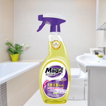 妙管家 芳香浴室清洁剂 (茉莉芳香) 500g/瓶 瓷砖清洁 不伤瓷面去垢 妙管家 芳香浴室清洁剂 (茉莉芳香) 500g/瓶 瓷砖清洁 不伤瓷面去垢