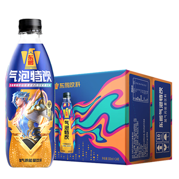 东鹏气泡特饮王者荣耀联名款500ml*24瓶整箱批经典原味能量饮料 000