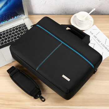 BRINCH手提电脑包15/16英寸商务防泼水大容量适用华为联想笔记本电脑包