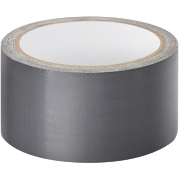 北极熊（Polar bear）强力布基胶带 防台风米字贴窗高粘性耐磨防水 银色 48mm*10m 1卷装 地毯固定管道密封 CL-100NS