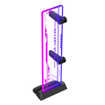 雷匠（RAYARTI）钢化玻璃ARGB显卡支架 支持4090/4080/4070显卡 支持各式机箱/防显卡弯曲/底部磁吸