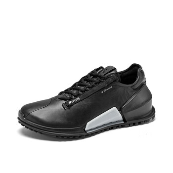 爱步eccobiom健步鞋女运动鞋跑步鞋老爹鞋健步20800643黑色