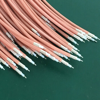 安达通 同轴射频连接线 SMA公弯内针转反极性SMA母内针RG316射频馈线RF转接线 40cm五个装