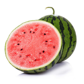 西瓜头茬8424麒麟西瓜水果新鲜整箱超甜瓜当季单果6斤左右2个