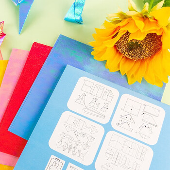 晨光（M&G）米菲diy手工彩纸彩色折纸专用纸儿童剪纸画画纸千纸鹤纸飞机正方形 10色/400页