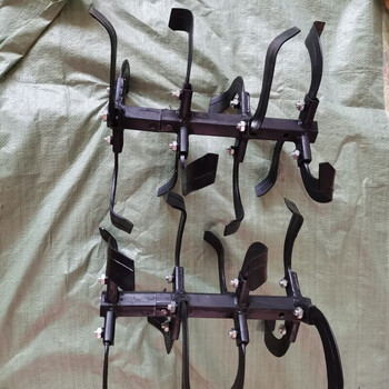 曦牛微耕机旋耕刀旋耕轮硬地旋耕机松土刀深耕刀农用机械配件32轴加长