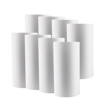 巨奇 通用型24CM粘毛滚筒替换纸6卷360撕装可撕拉替换芯宠物粘毛神器