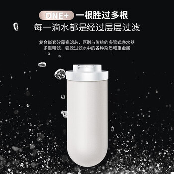 易开得净水器 SAT-9001Pro 矽藻瓷复合滤芯 滤芯可清洗 一根可用3-5年