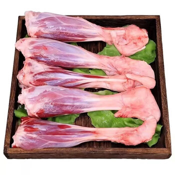 新鲜现杀羊腿肉羊肉羊腿羊排带骨去皮精修烧烤火锅 五斤羊腱子