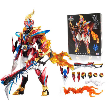 奥迪双钻铠甲勇士玩具模型帝皇侠手办炎龙侠人偶猎铠进化版召唤器玩具